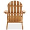 Casafield Children's Adirondack Chair, Cedar Wood Outdoor Kid's Chairs for Patio, Deck, Lawn and Garden, Partially Pre-Assembled